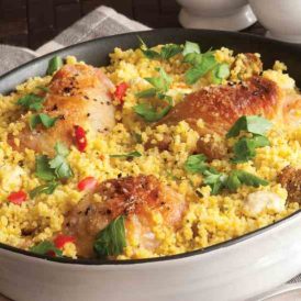 Recipe for Chicken Thighs With Couscous Image